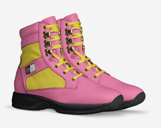 QE Actions Hi Cut Sneaker Boots