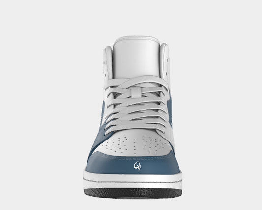 QE Blue White Force Sneakers