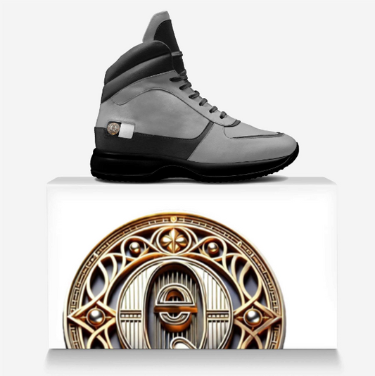 QE Cement Ankle Cut Sneakers