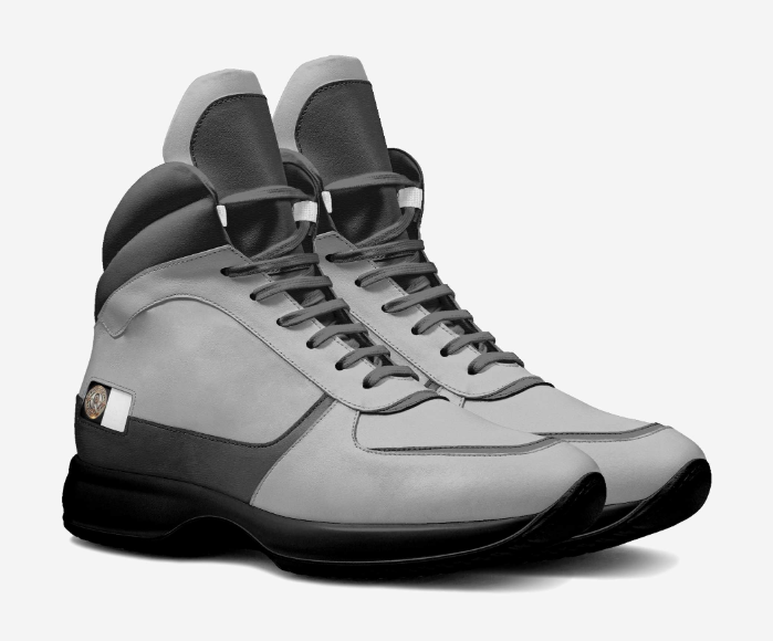 QE Cement Ankle Cut Sneakers