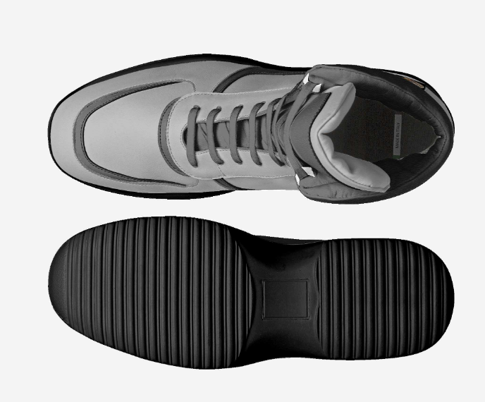 QE Cement Ankle Cut Sneakers