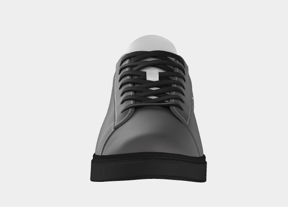 QE Chrome Low Cut Sneakers