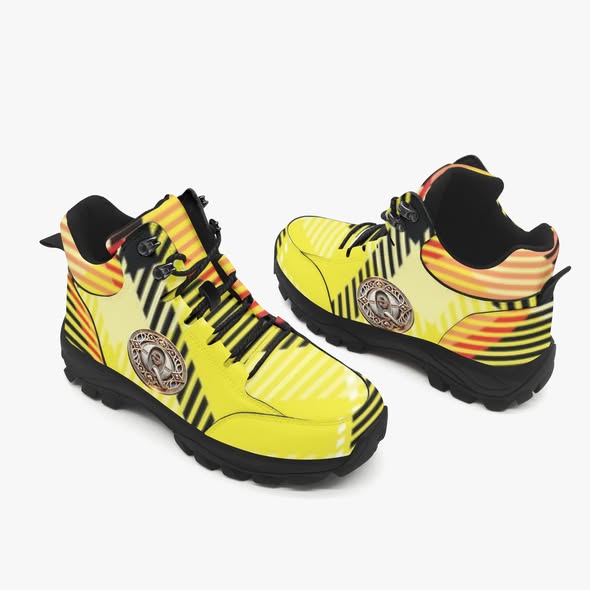 QE Plaid Walkers Yellow