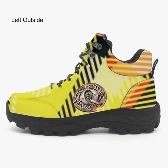QE Plaid Walkers Yellow