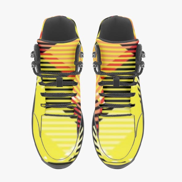 QE Plaid Walkers Yellow