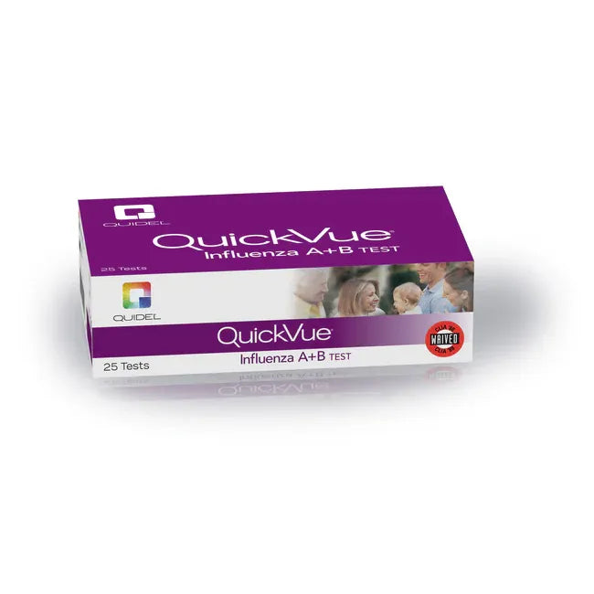 QuickVue Influenza A+B Test Kit (25 Count)
