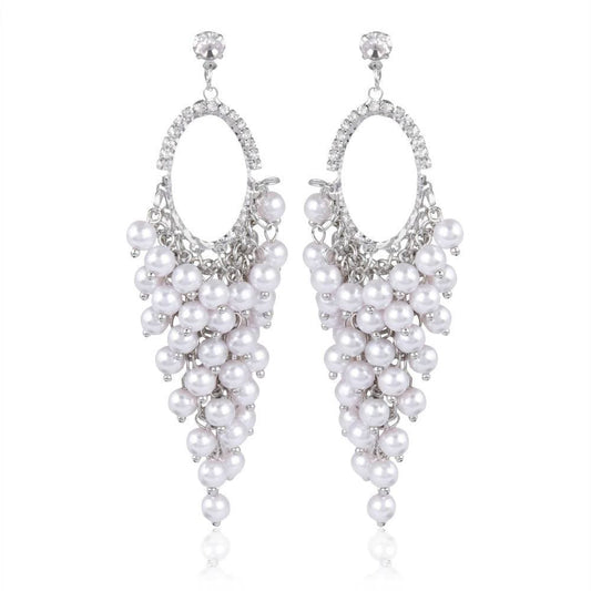 Trendoo Jewelry Silver Diamonds Beautiful Drops