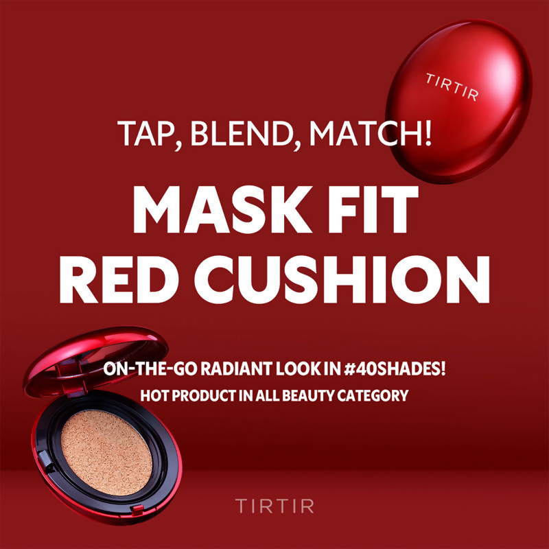 Tirtir Mask Fit Red Mini Cushion Foundation - 17W French Vanilla