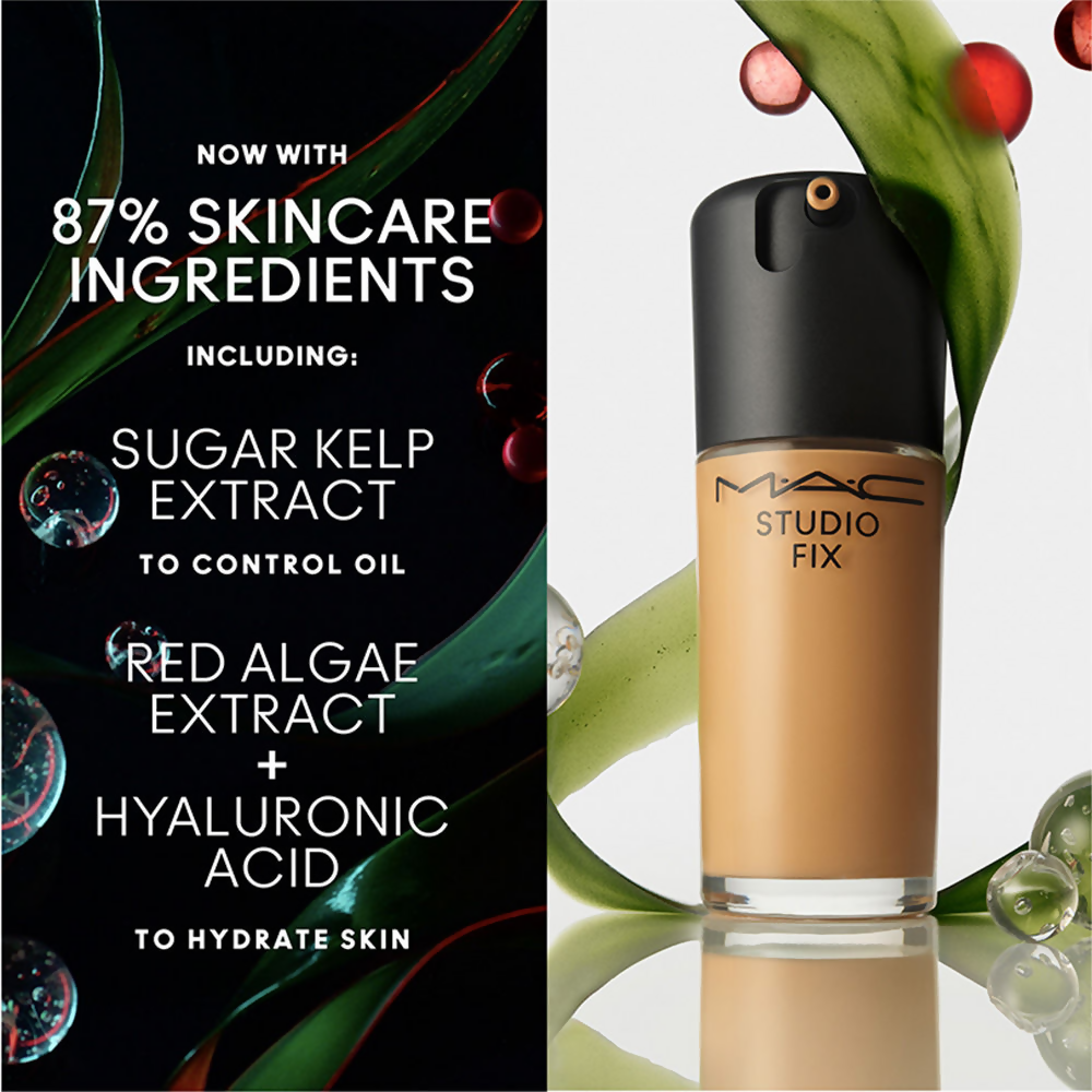 M.A.C Studio Fix Fluid SPF 15 Mini Soft Matte Foundation With Hyaluronic Acid - NC30