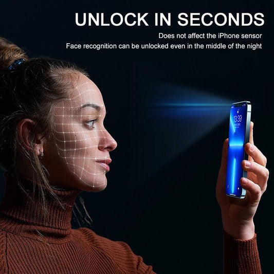 200D Anti Glare Tempered Glass For iPhone 13 12 11 14 Pro Max Mini Privacy Screen Protector iPhone 14 7 8 Plus XR X Screen Glass Anti Spy Tempered Glass Screen Protector Full Coverage
