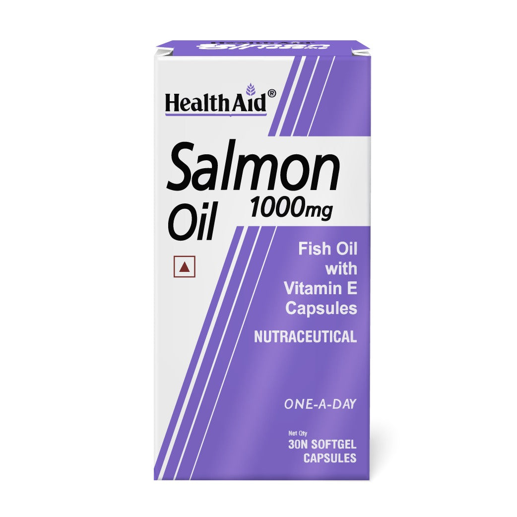HealthAid Salmon Oil 1000 mg Capsules