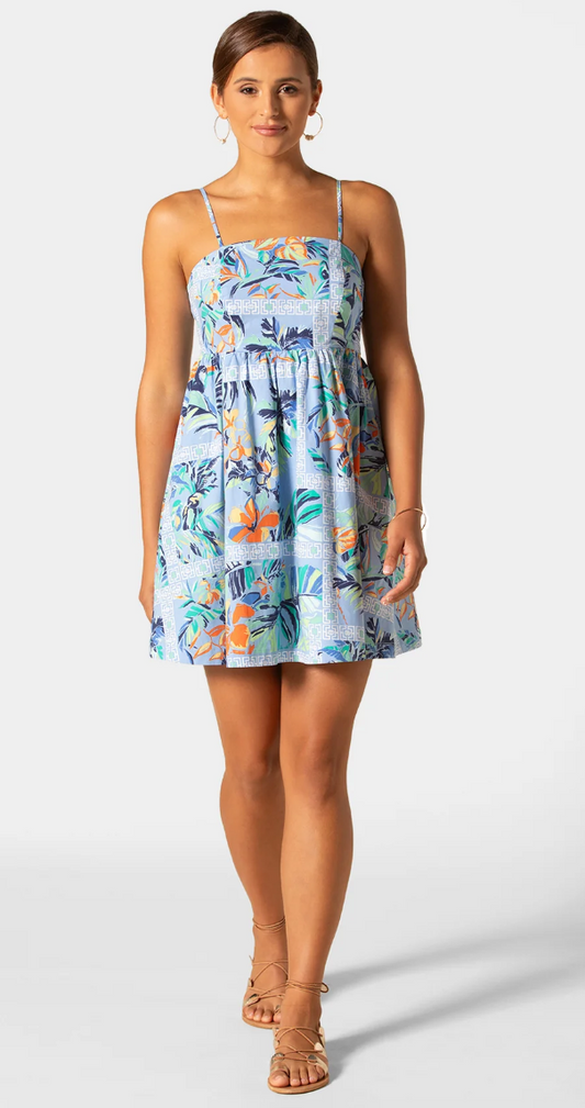 Tori Richard Block Party Fira Dress,Size Small