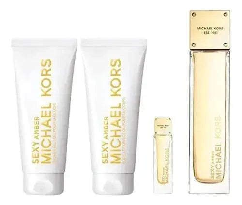 Sexy Amber by Michel Kors for Women 3Pcs Set EDP Spray