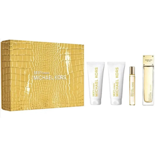 Sexy Amber by Michel Kors for Women 3Pcs Set EDP Spray