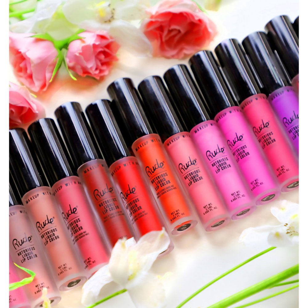 Rude Cosmetics Notorious Liquid Lip Color - Bad To The Bones