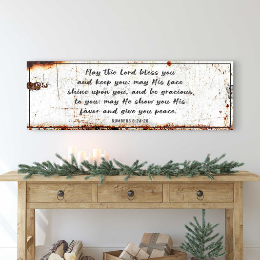 Numbers 6:24-26 - May The Lord Bless You Sign