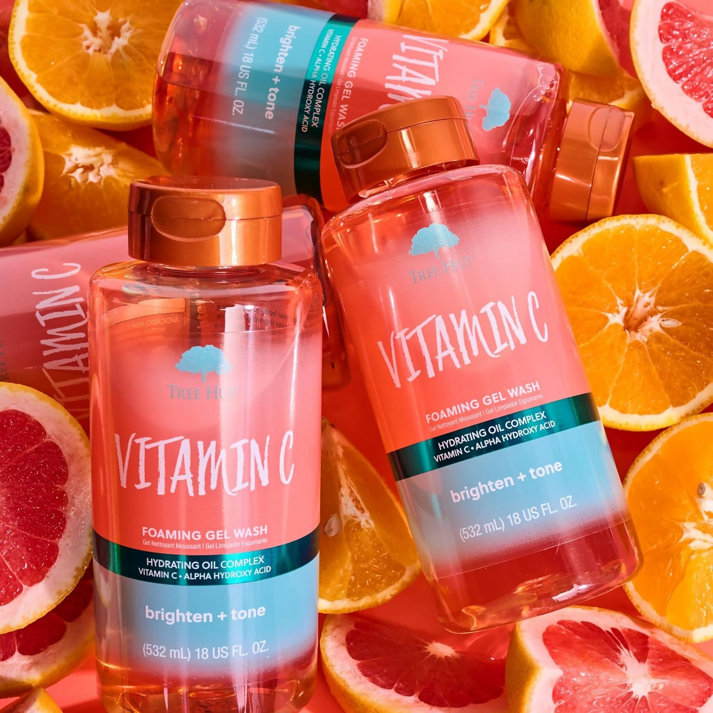Tree Hut Vitamin C Nourishing & Moisturizing Foaming Gel Wash