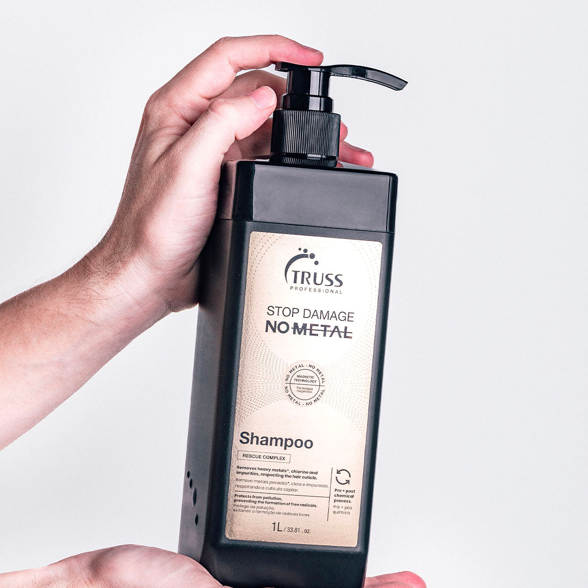 Truss Stop Damage No Metal Shampoo 33.8 Oz