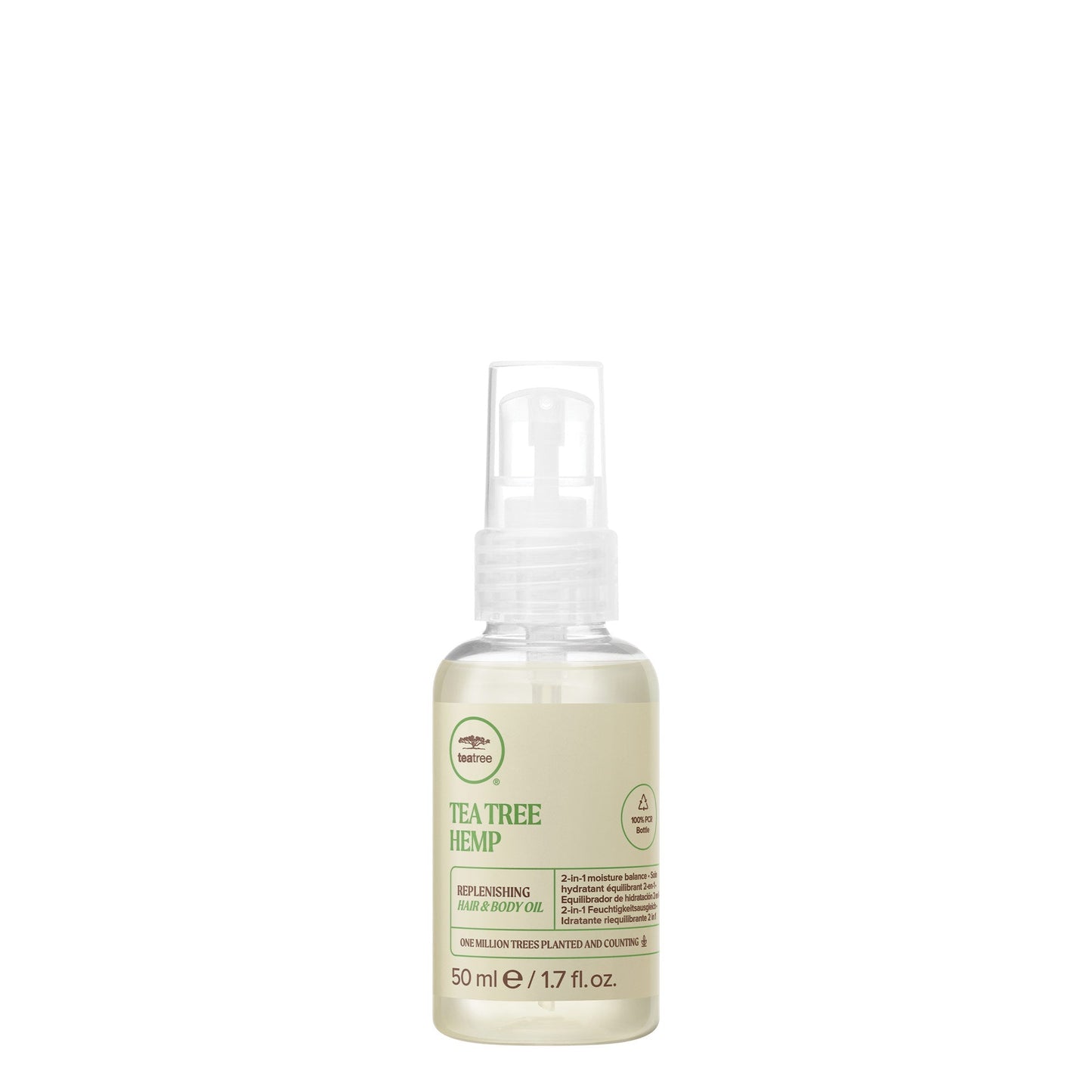 Paul Mitchell Tea Tree Hemp Replenishing Hair & Body Oil 1.7 Oz