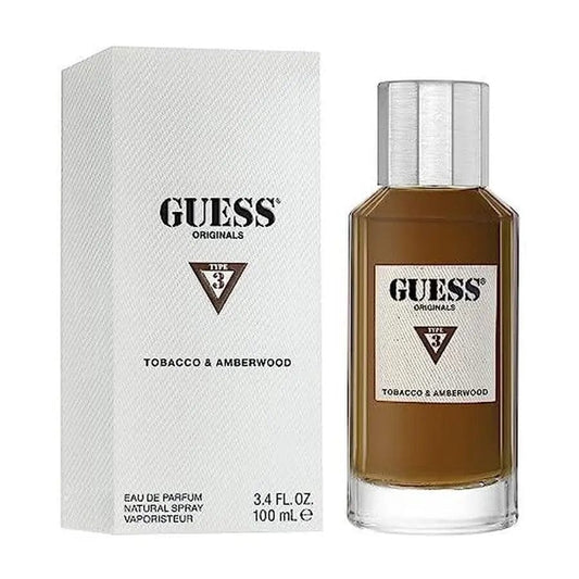Tobacco Amber Wood By Guess For Men 3.4oz EDP Spray