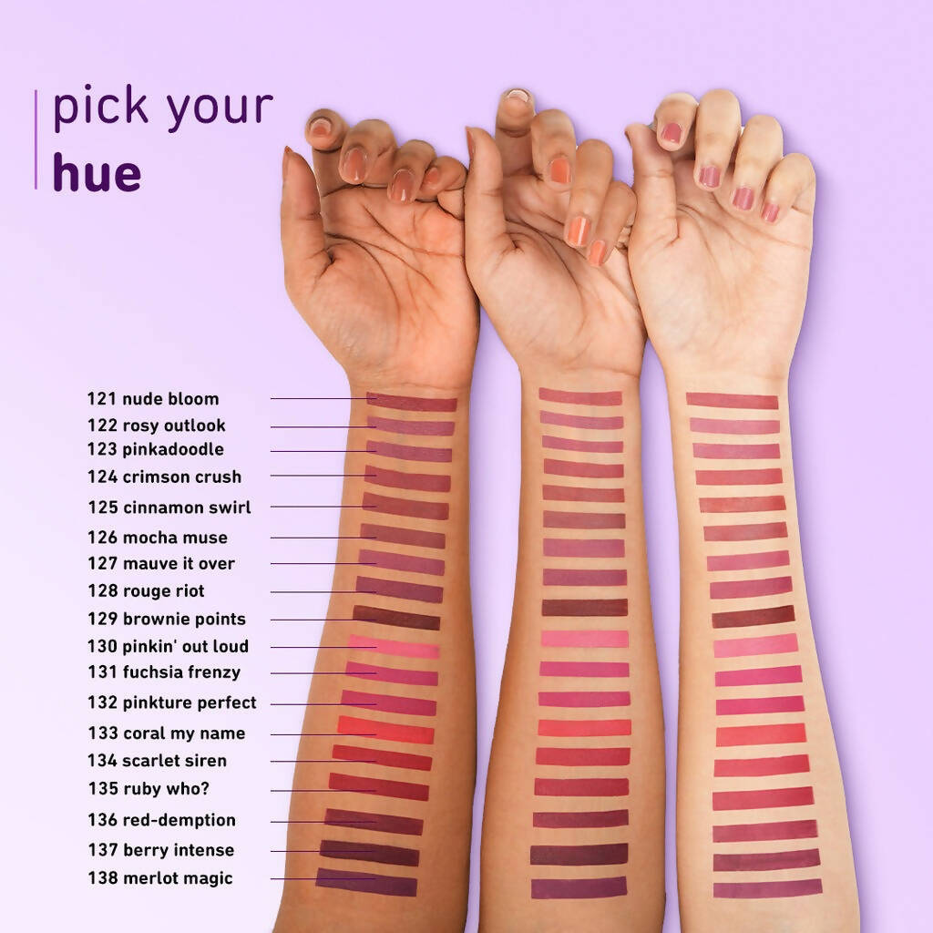 Plum Butter Crème Matte Lipstick Pinkin' Out Loud - 130 (Coral Pink)
