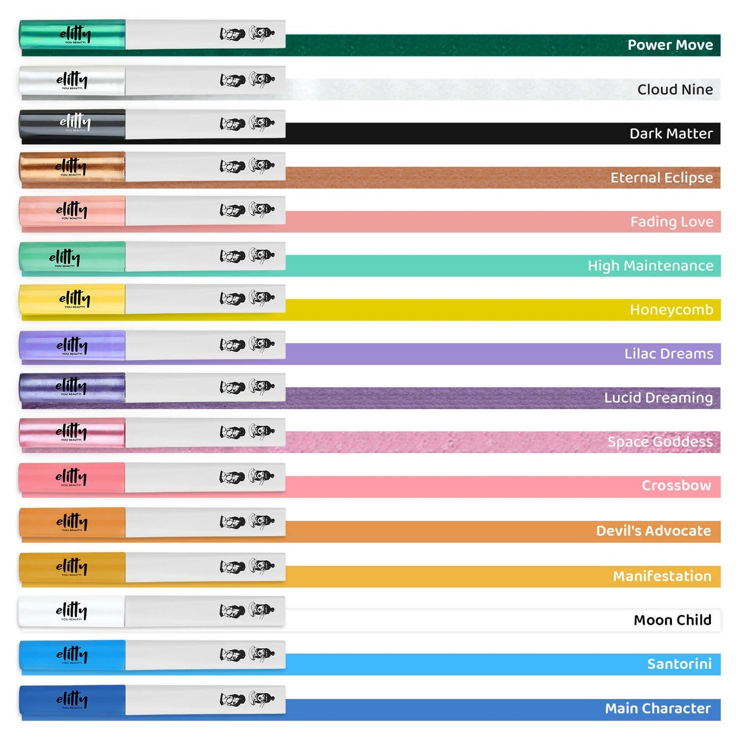 Elitty Eye Gotta Feeling - Pop Eyeliner Matte- Crossbow- Pink