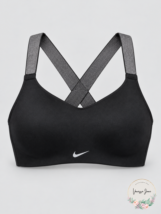 Nike Studio Dri-fit Cross-Back Medium-Support Sports Bra, Size  XS