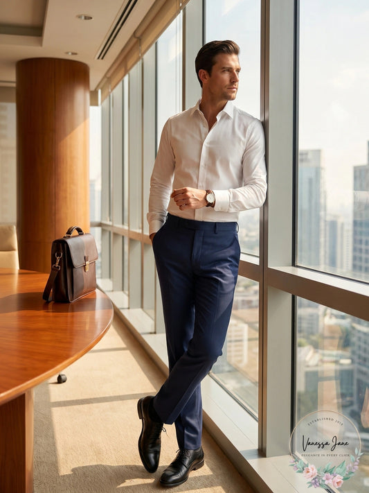 Lauren Ralph Lauren Men’s Pattern Classic-Fit UltraFlex Stretch Dress Pants