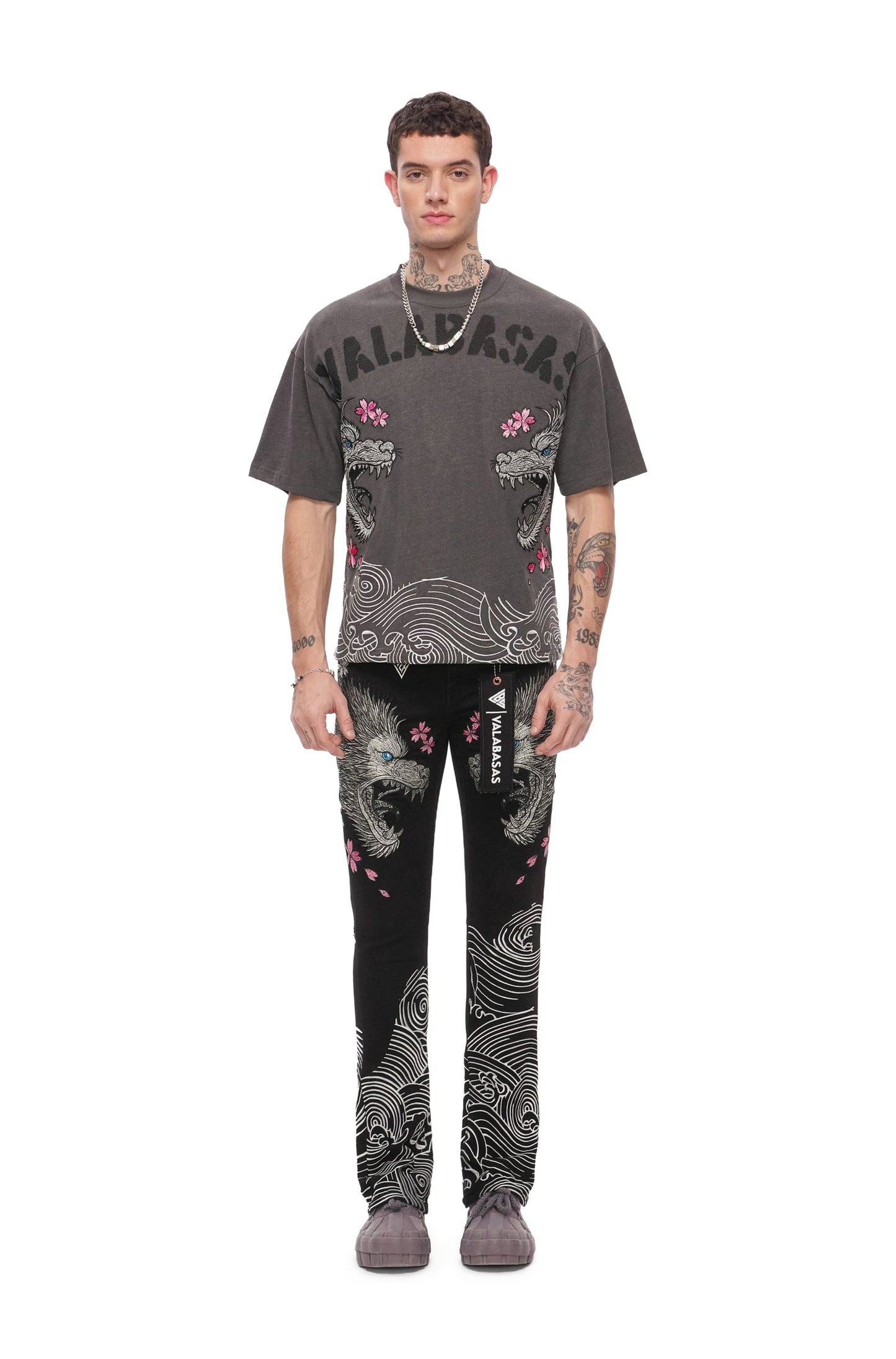 Valabasas Ikari Tee - Washed Black