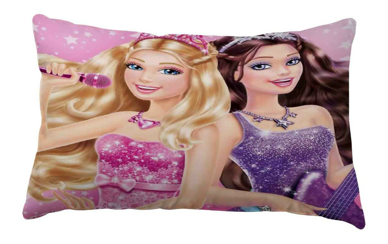 Unique Fashion Microfibre Filled Cushion For Kids - Singer Princess