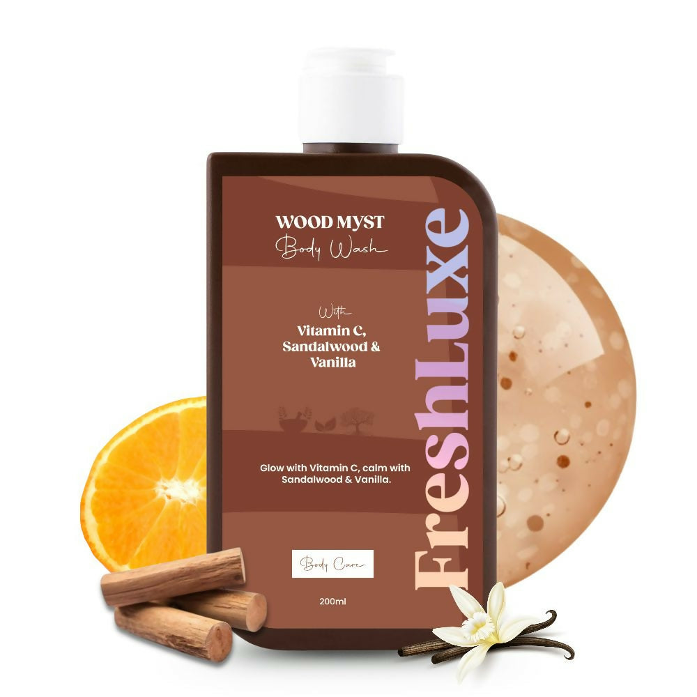 FreshLuxe Wood Myst Body Wash & Shower Gel