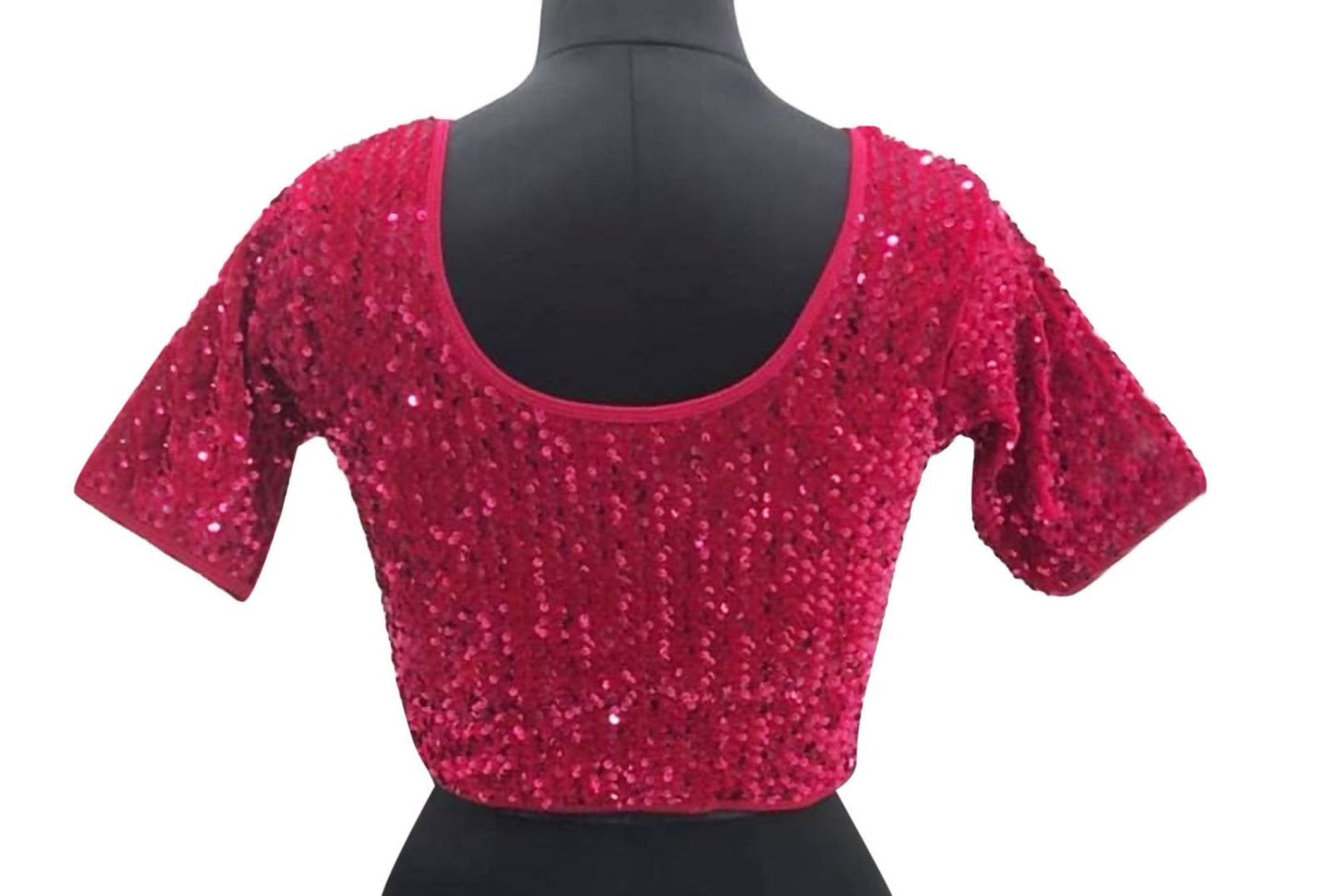 Vamika Rani Velvet Sequence Blouse