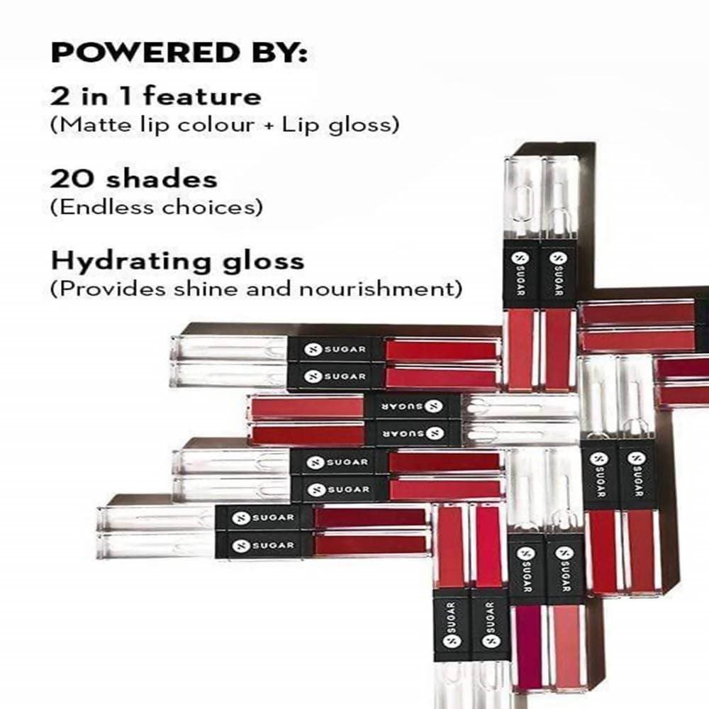 Sugar Smudge Me Not Lip Duo - Trusty Rusty (Rust Red)