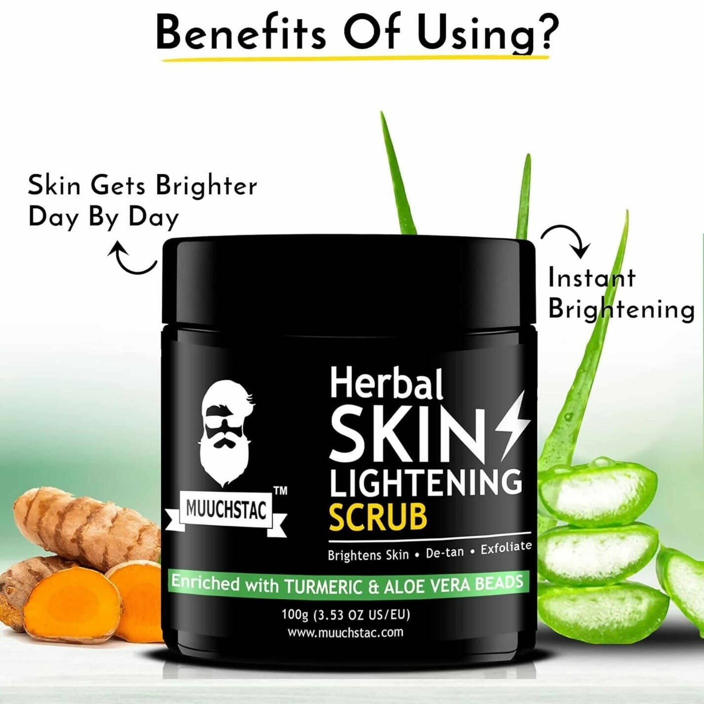 Muuchstac Herbal Skin Lightening Scrub