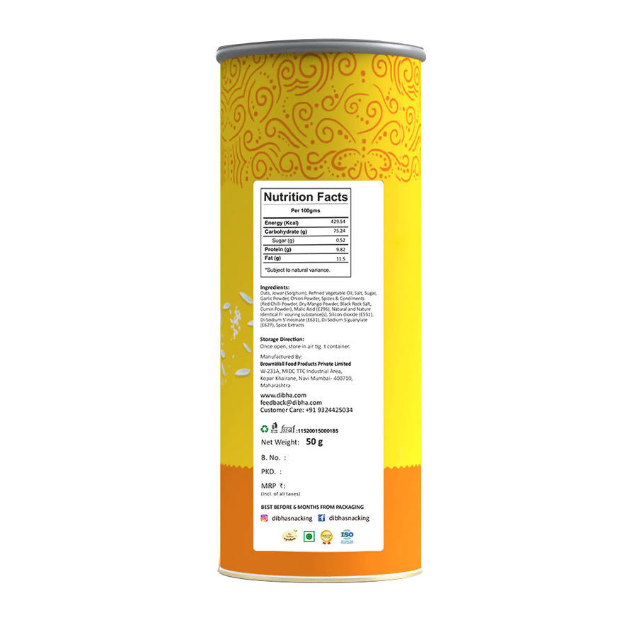 Dibha Oats Turmeric Puff