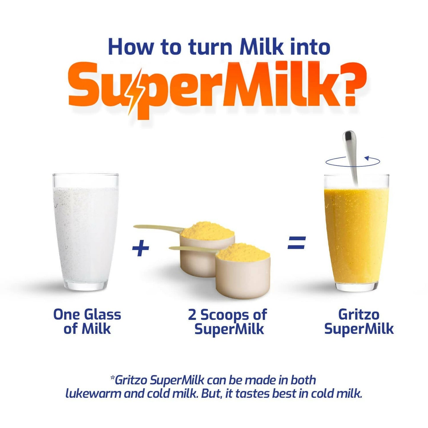 Gritzo Supermilk Overall Growth Powder 13+Y (Teen Athletes), Health Drink For Boys