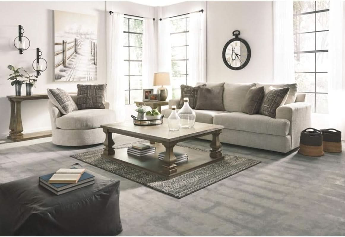 Soletren Premium Chenille Queen Sofa Sleeper White