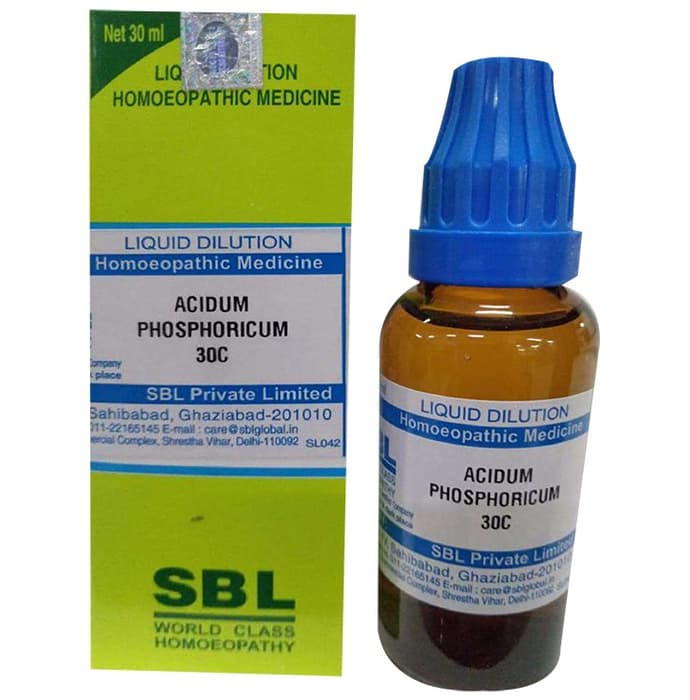 SBL Homeopathy Acid Phosphoricum Dilution