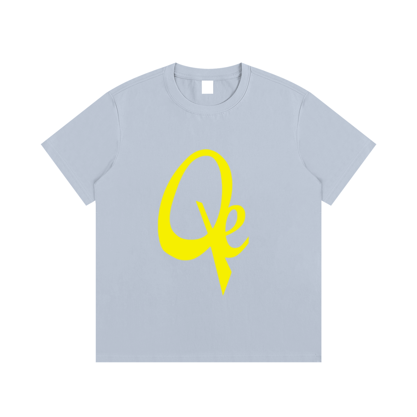 QE Yellow Logo Essential Cotton T-Shirt