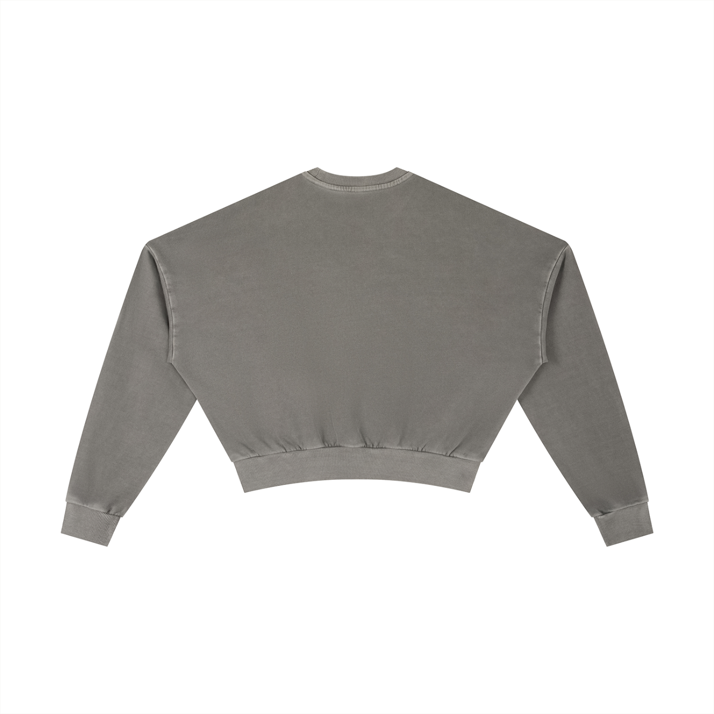 QE Muffins Vintage Washed Cropped Sweatshirt