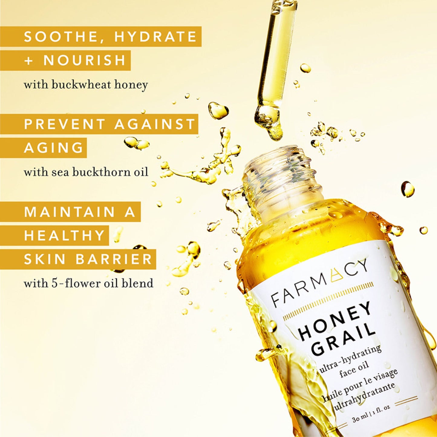 Farmacy Beauty Honey Grail Ultra-Hydrating Face Oil