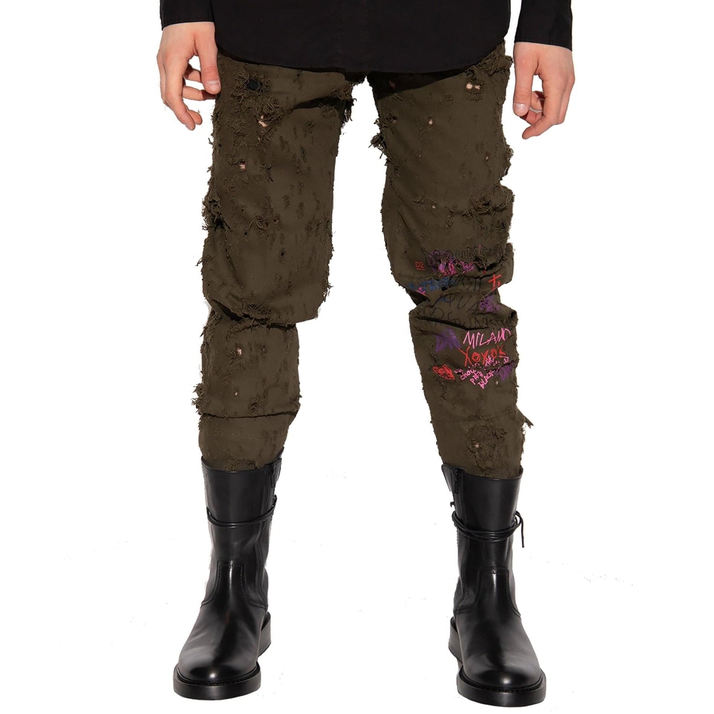 Dsquared2 Â€˜Aviatorâ€™ Relaxed-Fitting Trousers Men