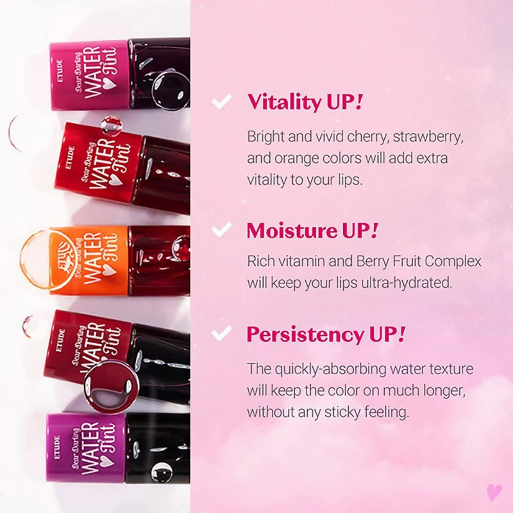 Etude House Dear Darling Water Gel Lip And Cheek Tint Lipstick - 03 Orange Ade