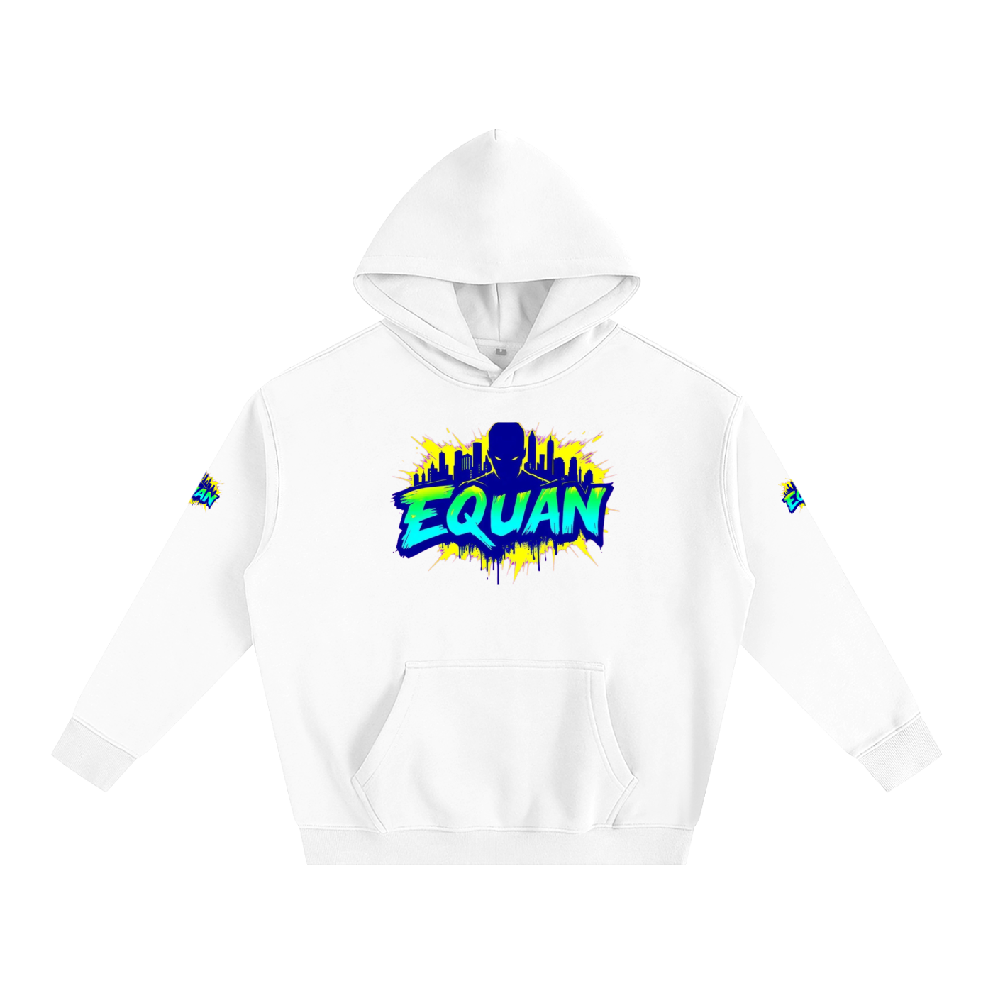 QE Oversize Fleeced Hoodie