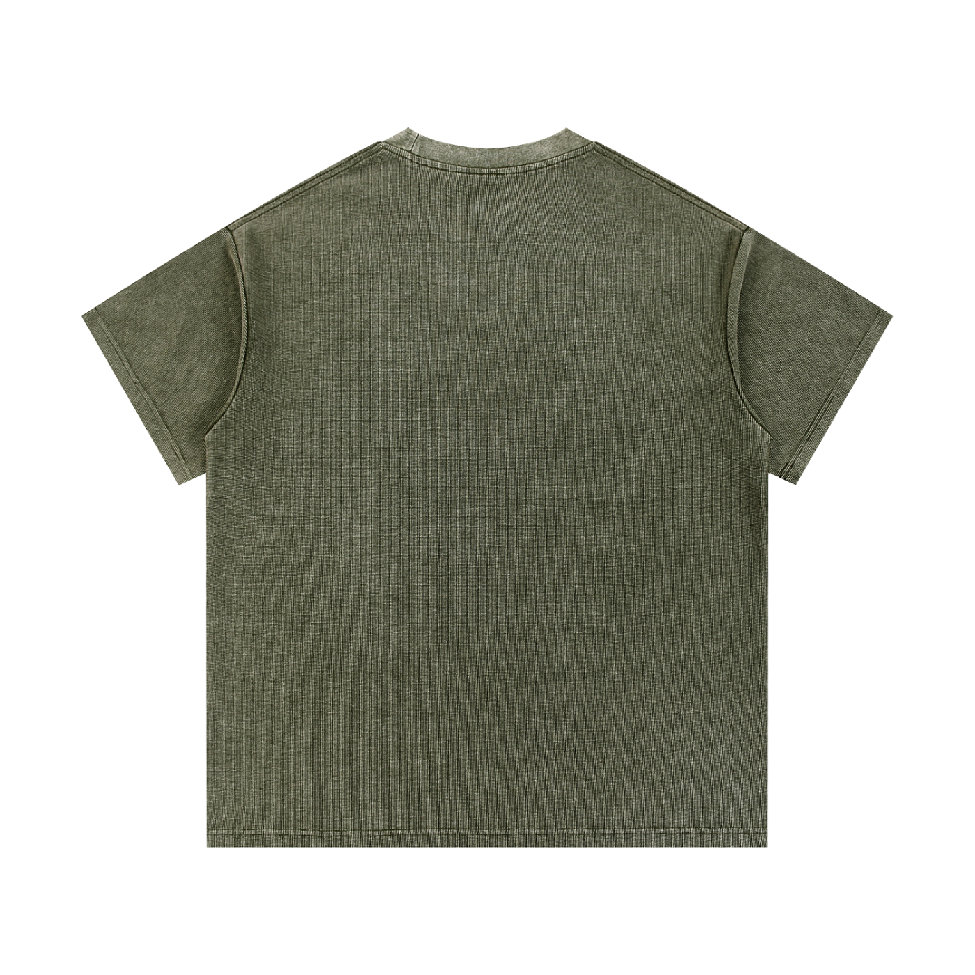 QE Mineral Wash Waffle Knit T-Shirt
