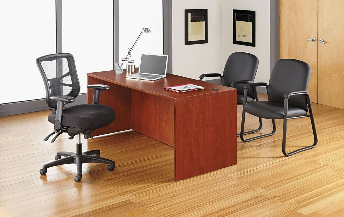 Elusion High Back Mesh Office Chair Black Adjustable Tilt