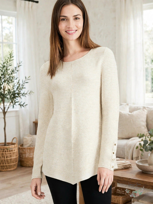 Alfani Metallic Swing Sweater