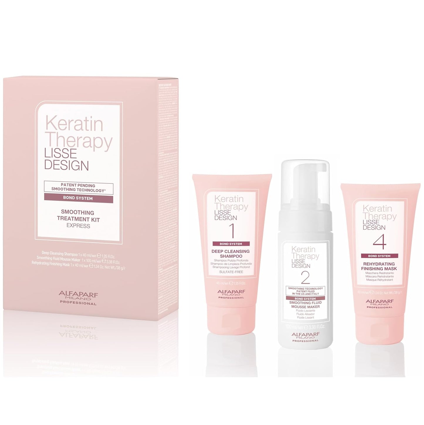 Alfaparf Milano At Home Keratin Hair Treatment Lisse Design