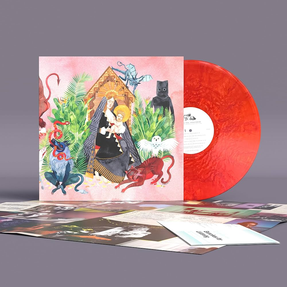 I Love You, Honeybear (RED VINYL) | Mint (M) Mint (M)