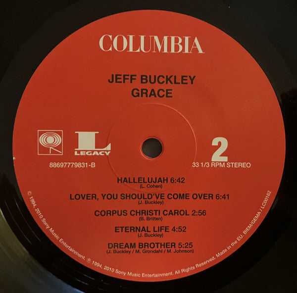 Grace (VINYL - IMPORT - EUROPE) | Mint (M) Mint (M)